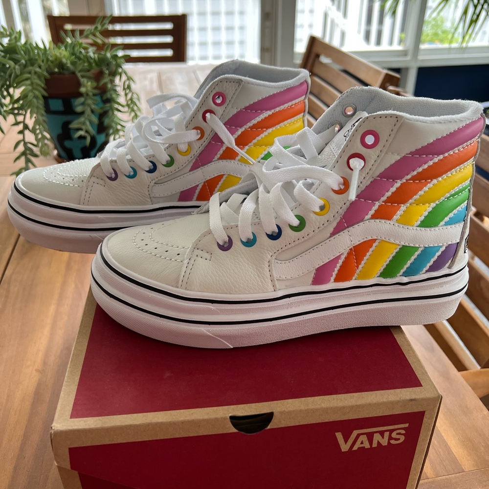 PRIDE Vans Flour Shop Collab